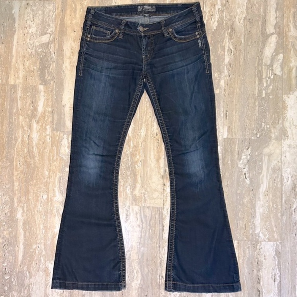 Dark Blue Women's Bootcut Jeans